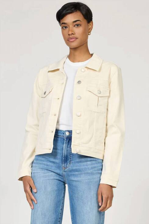 DEAR JOHN DENIM Jackets & Blazers - NEW DEAR JOHN DENIM ainsley long sleeve denim jacket in wheat